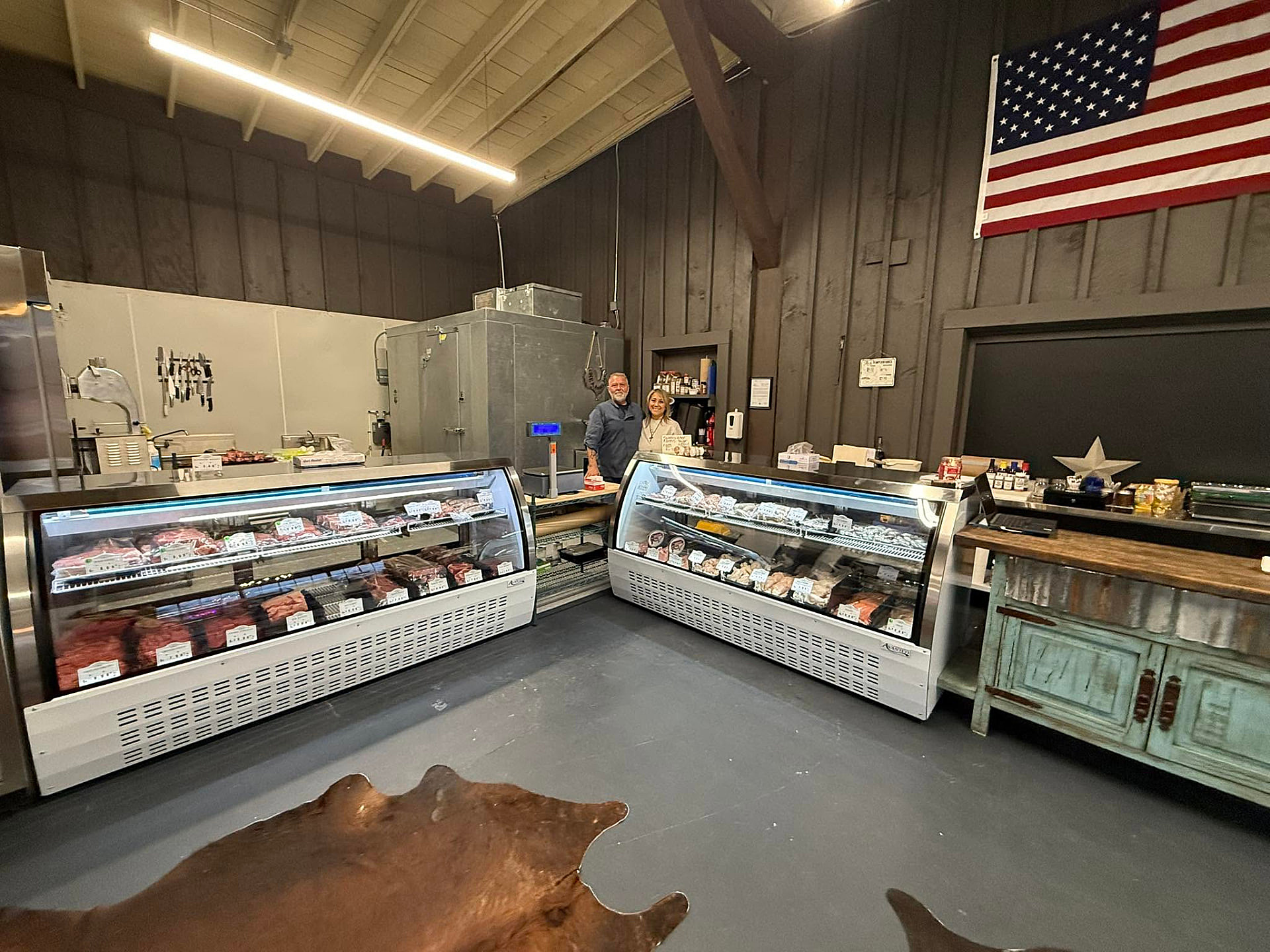 Inside Heifer & Bull Butchery — the warm, welcoming shop in downtown Murphy, NC
