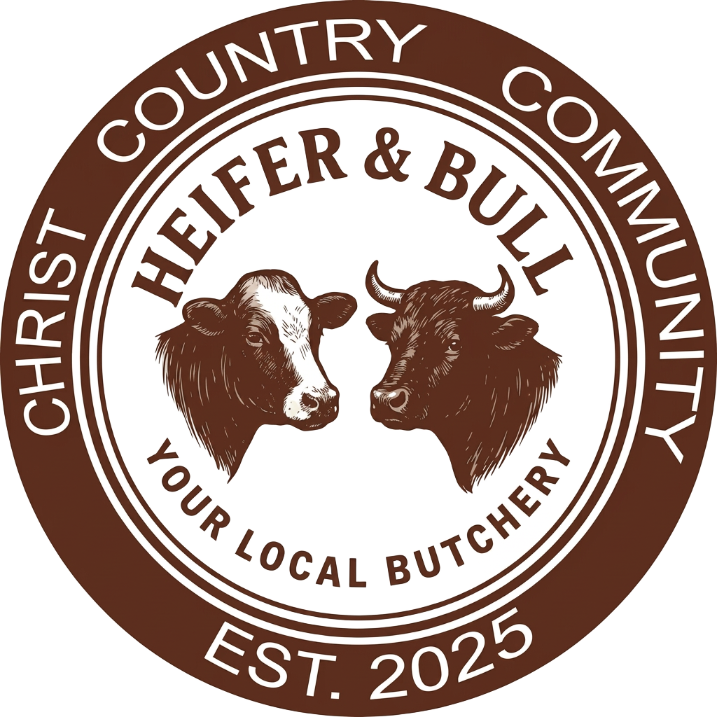 Heifer & Bull Butchery logo